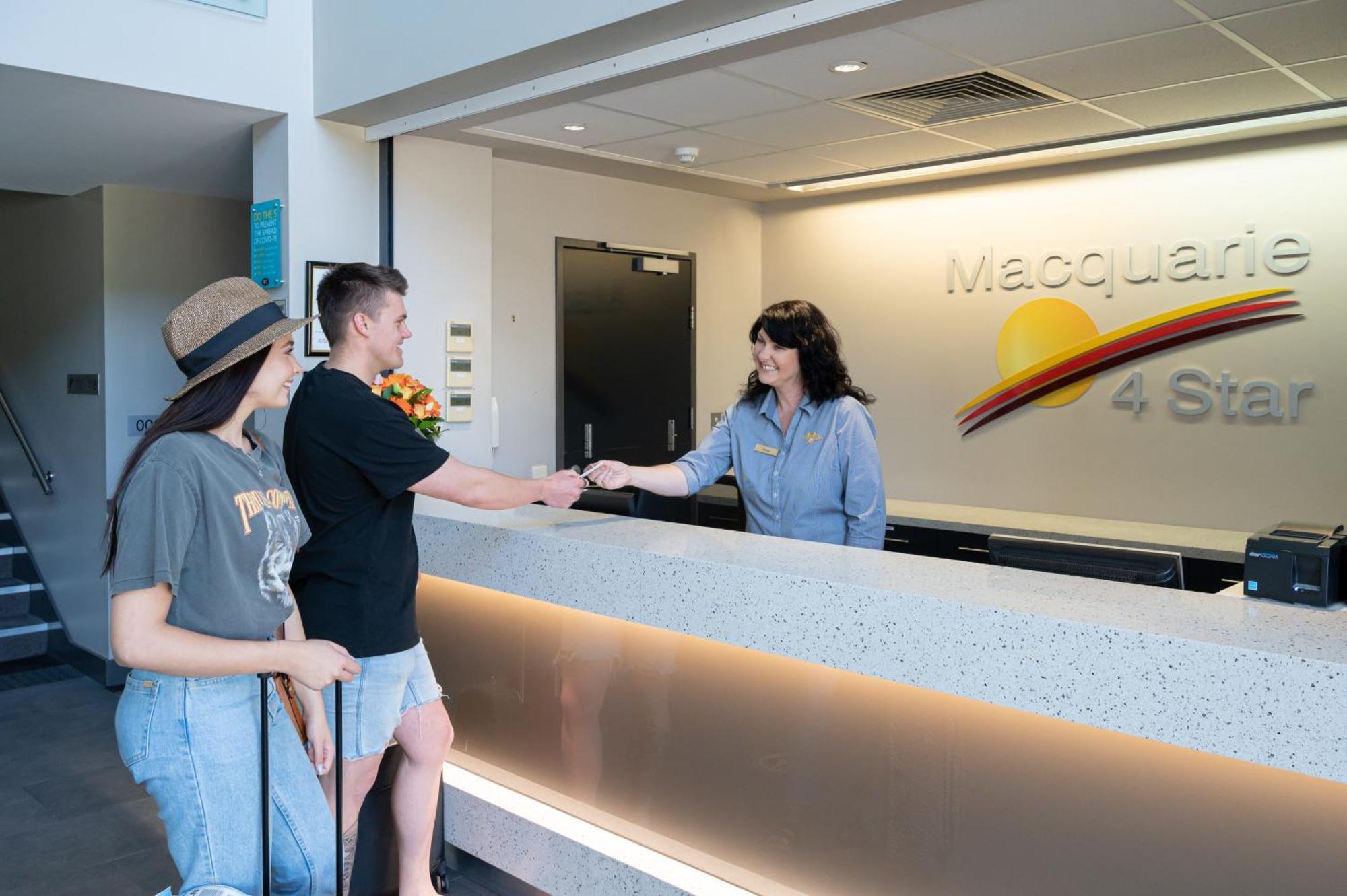 Macquarie 4 Star Motel Warners Bay Eksteriør billede